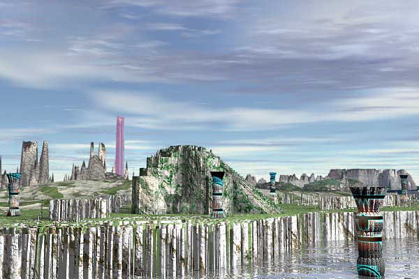 Ruins along the North Shore